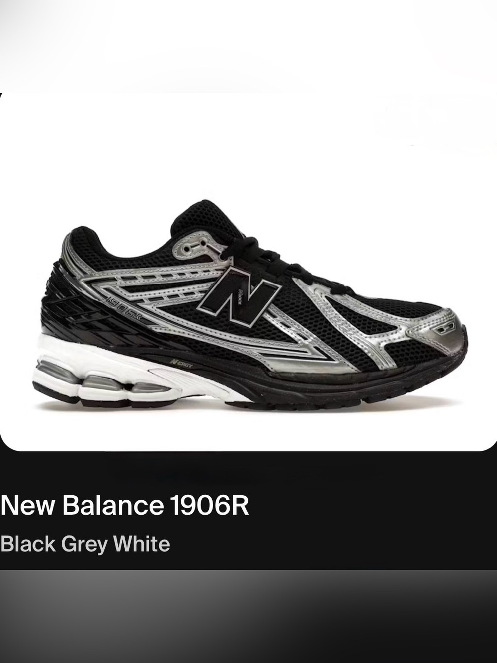 🏃 New Balance Black and Silver Men's Athletic Running Shoes